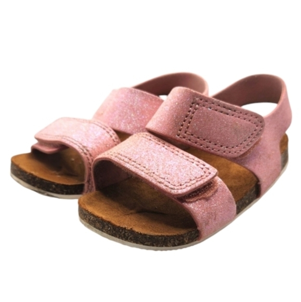 Wonder Nation Girls Pink Sandals Pink Size 5